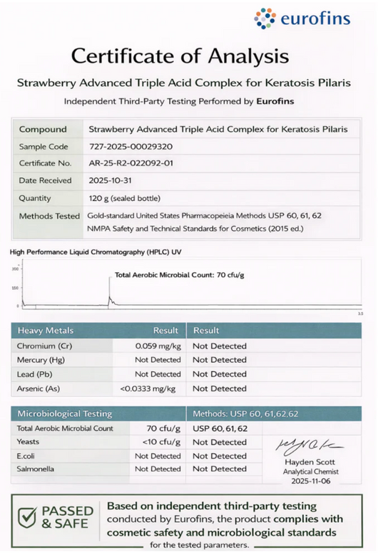 Advanced Triple Acid For Keratosis Pilaris